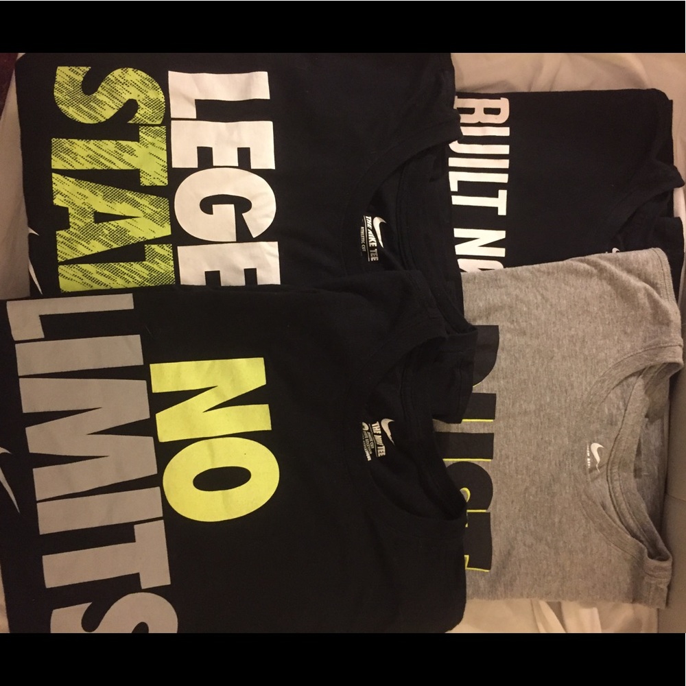 4 Nike shirts